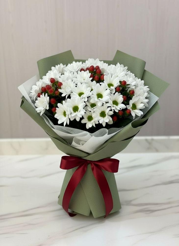 Букет цветов из: Хризантемы в Бояркино