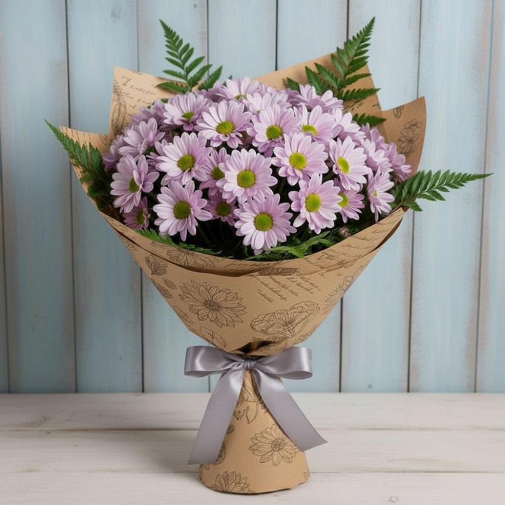 Букет цветов из: Хризантемы в Бояркино