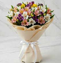 Букет цветов из:  Альстромерии в Бояркино