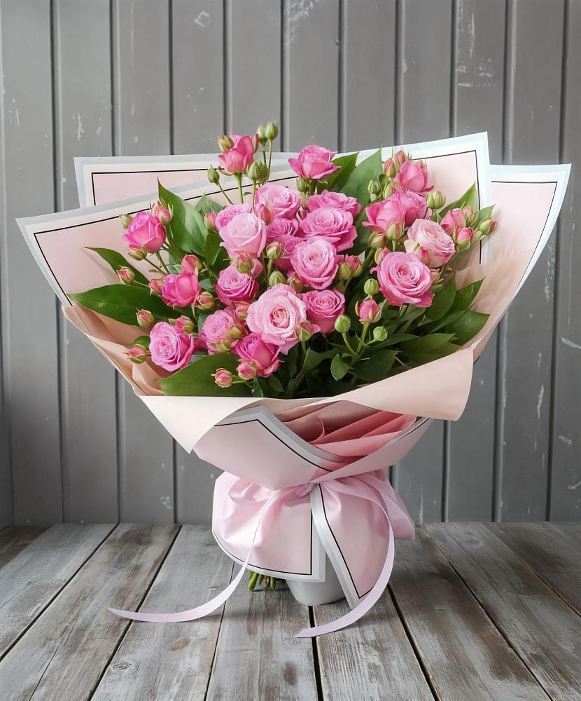 Букет Розовый кустик в Бояркино