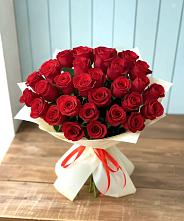 Букет 29 Красных роз в Бояркино