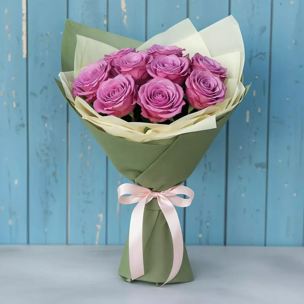 Букет Розы Фёрст Леди в Бояркино